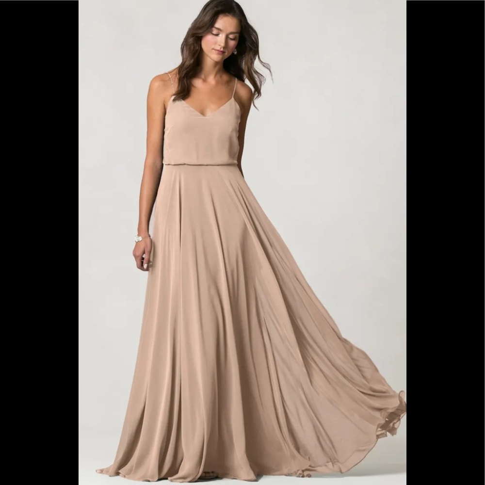 Jenny Yoo Desert Rose “Inesse” Bridesmaid Dress